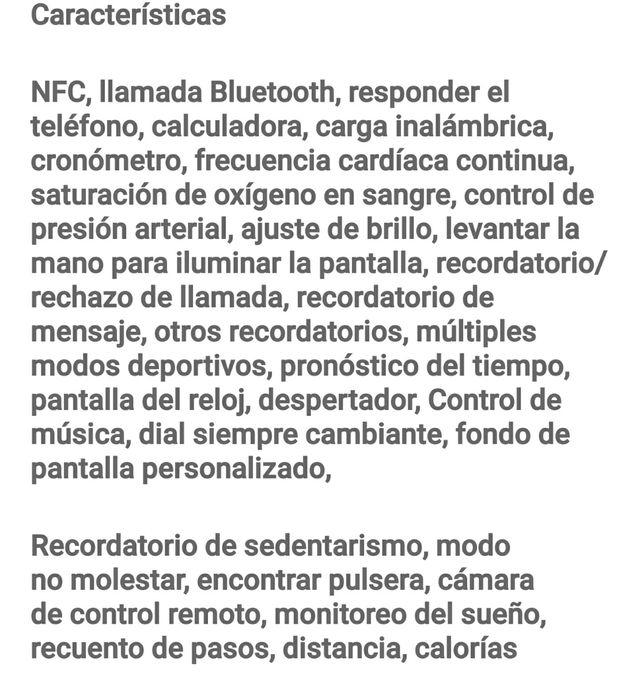 Smartwatch Reloj ANDROID/IPHONE M10 NFC Fuengirola