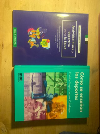 Lote libros Educación Física y Deporte