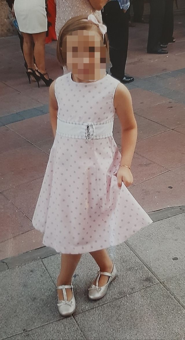 Vestido Bóboli y chaqueta Zara 5-6 años