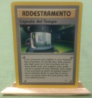 Carta Pokèmon Capsula del tempo