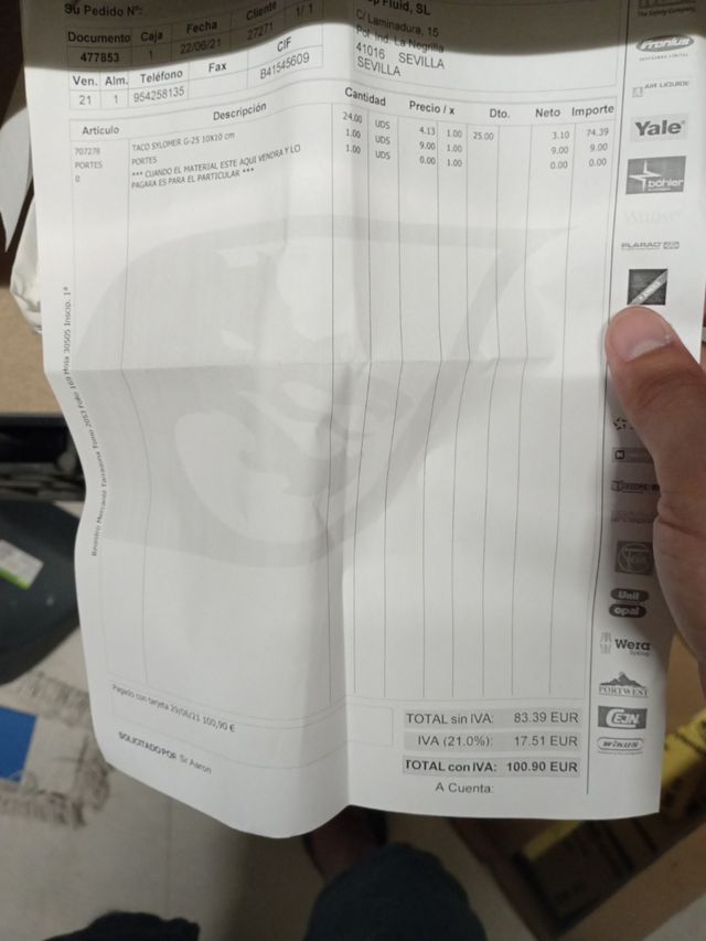 Silentbloks para bateria