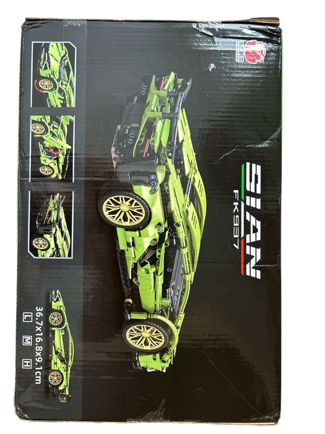 Construcción Lamborghini 1254 Pc Con Motor RC