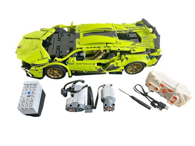 Construcción Lamborghini 1254 Pc Con Motor RC