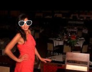 vestido de fiesta de Jorge Terra