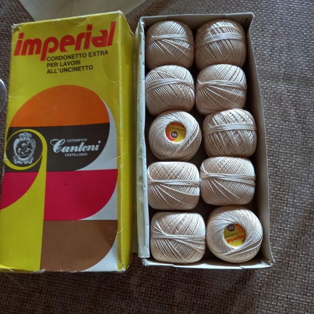 Filo x uncinetto anni 60 in perfetta condizione