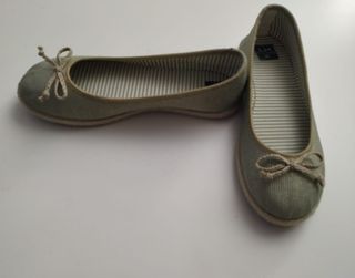 Bailarinas / manoletinas de esparto talla 37