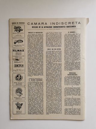 Imágenes. Revista de cine nº 133. 1955. Claudia Ma
