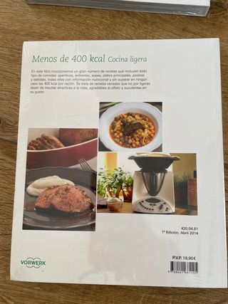 Varios libros thermomix