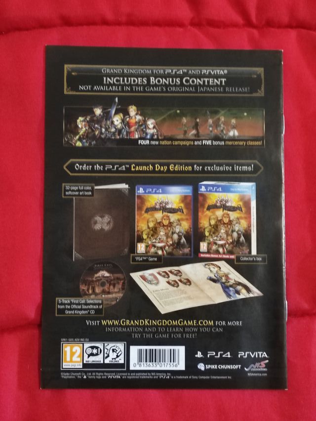  Grand Kingdom Grand Edition completamente sigillata