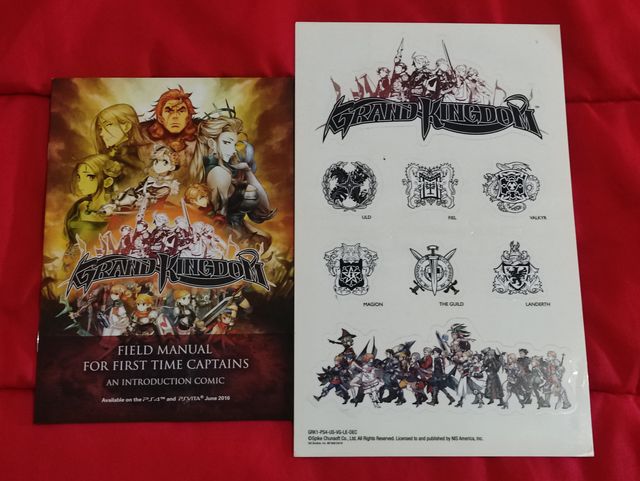  Grand Kingdom Grand Edition completamente sigillata