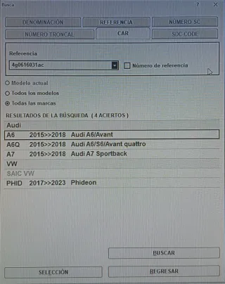 AMORTIGUADORES TRASEROS AUDI RS6