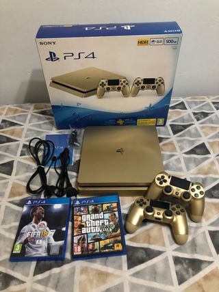PlayStation 4 Slim 500GB - Oro - Edición Limitada