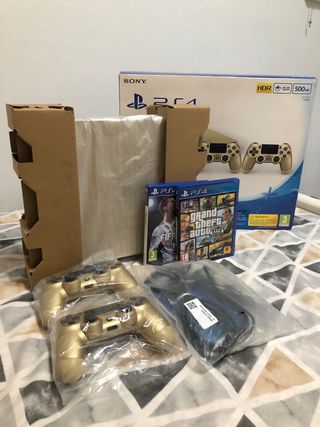 PlayStation 4 Slim 500GB - Oro - Edición Limitada