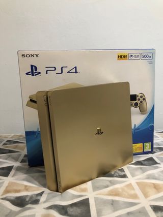 PlayStation 4 Slim 500GB - Oro - Edición Limitada