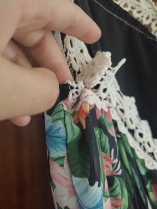 Mono estampado flores