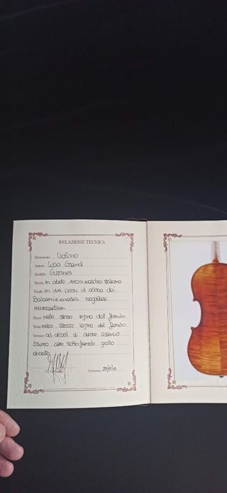 Violín 4/4 italiano Lucio Grandi (Cremona)