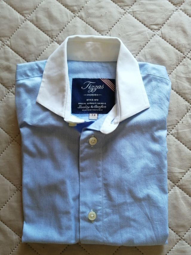 Lote camisa y pantalon vestir niño 3/4 años