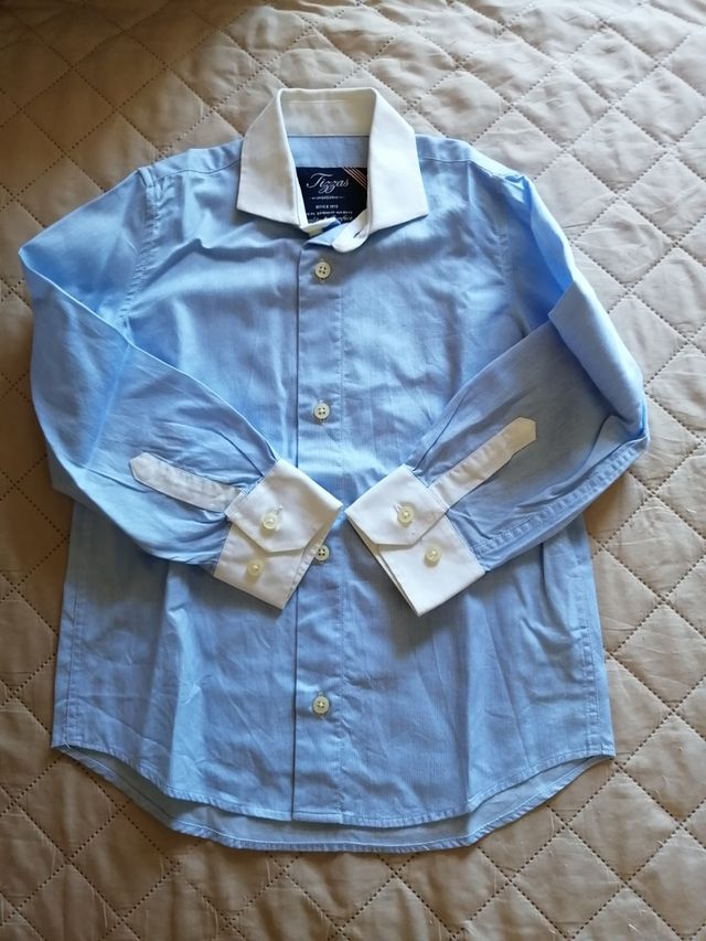 Lote camisa y pantalon vestir niño 3/4 años