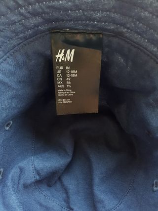 Gorro HM Playa 1-2 años