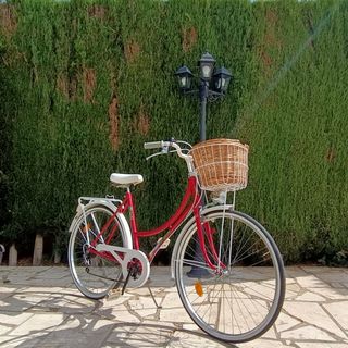 Alquiler bicicletas antiguas para imagen