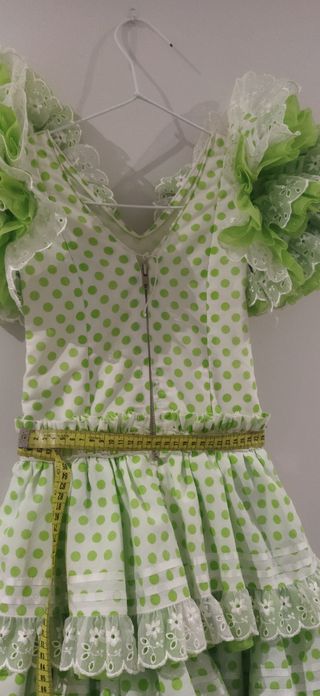 Traje gitana niña de 2 o 3 años