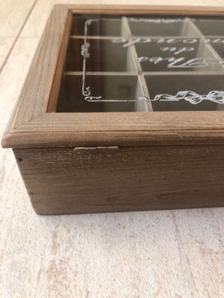 Caja para guardar té