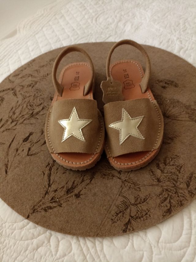 Sandalia para niño o niña de piel,SIN ESTRENAR