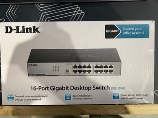 Switch Gigabit D-Link 16 Puertos