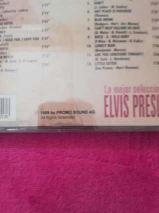 DOBLE CD ELVIS PRESLEY