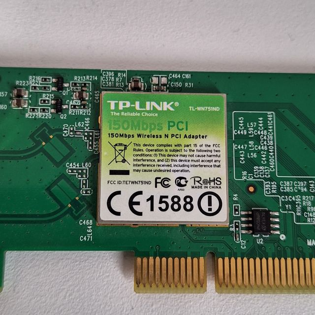 Tarjeta PCI TP-LINK 150 Mbps