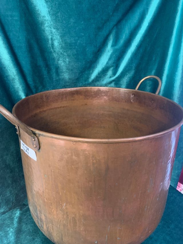 OLLA DE COBRE PARA PULPO 47 Ø 60 L. PROFESIONAL