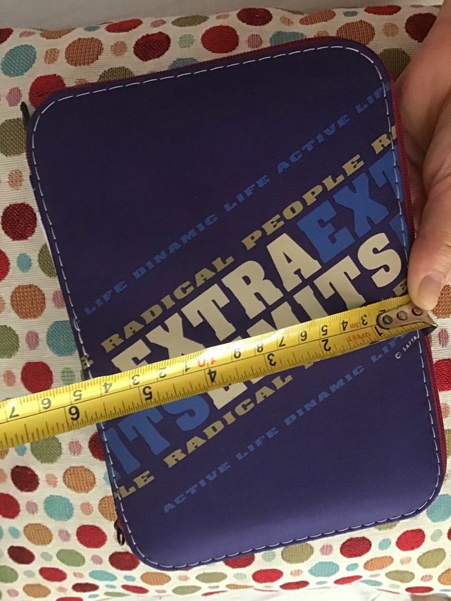 Estuche/plumier escolar doble cremallera Safta