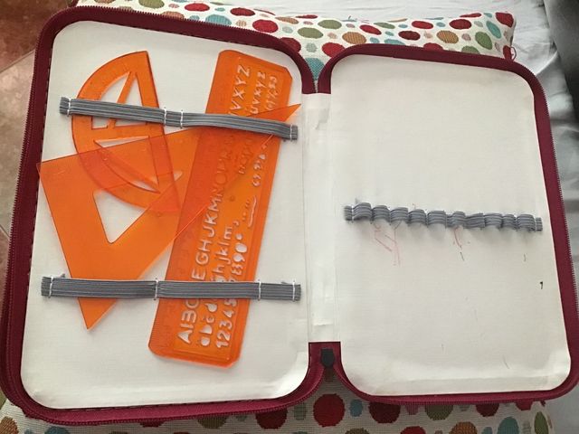 Estuche/plumier escolar doble cremallera Safta