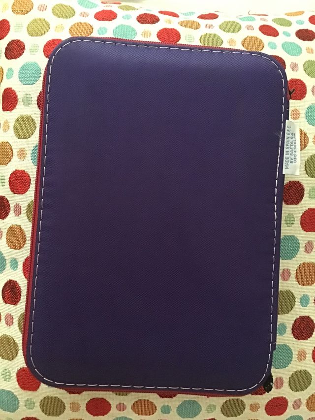 Estuche/plumier escolar doble cremallera Safta