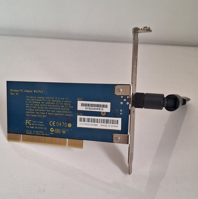 Tarjeta WiFi Netgear 54 Mbps