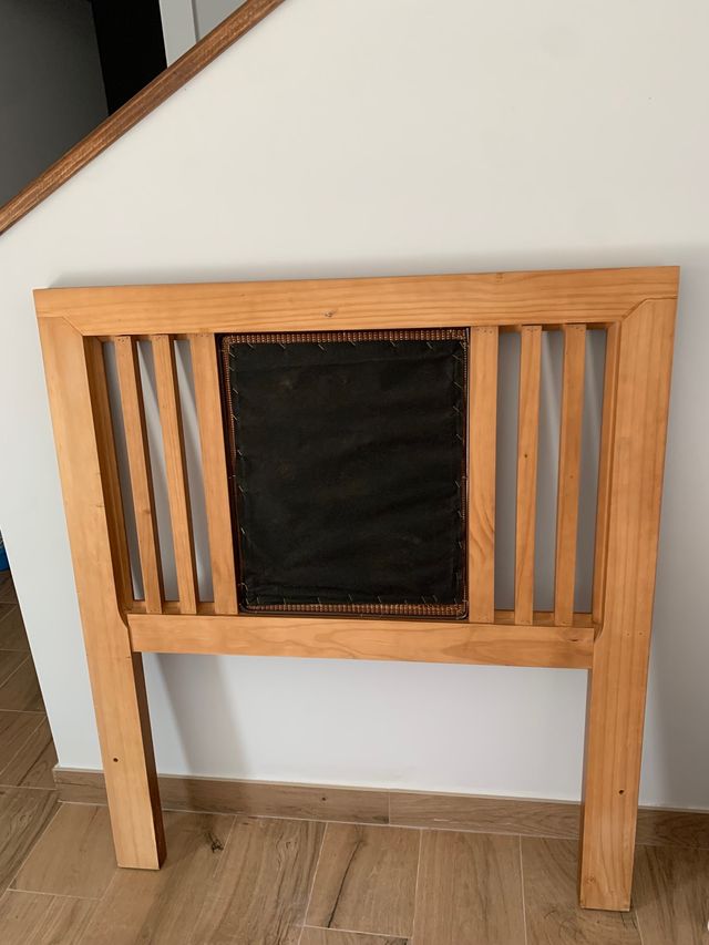 Cabecero madera 1m