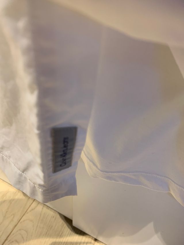 Camisa blanca calvin klein jeans