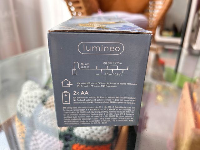 Grinalda de luz LED em forma de abacaxi