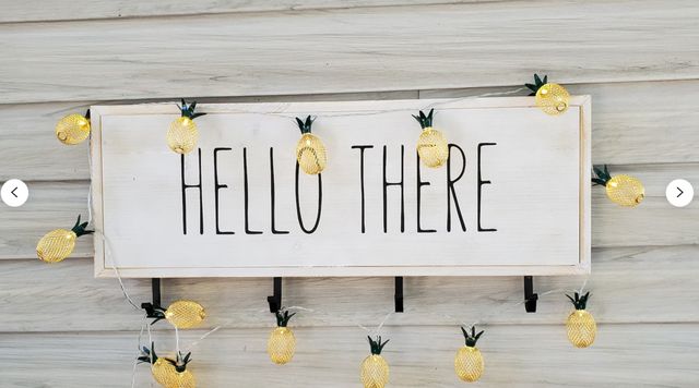 Grinalda de luz LED em forma de abacaxi