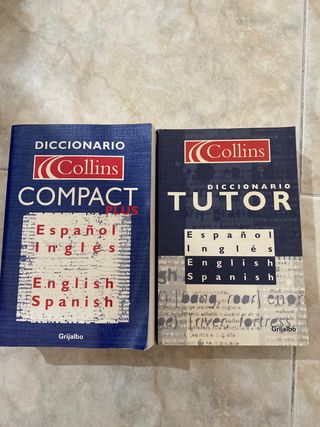 Diccionario español - inglés.