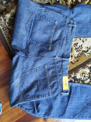 ZARA Pantalon vaquero azul talla 44