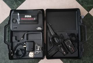Maletín+Master System 2+Mando+Pistola+cableado