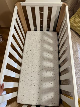 cuna + colchon