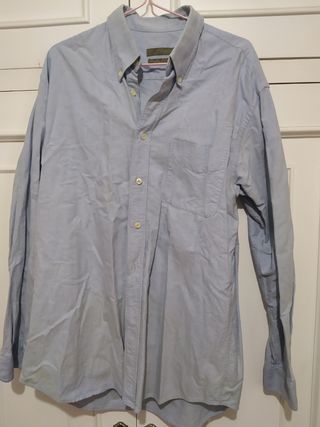 Camisa azul tipo vaquero ZARA