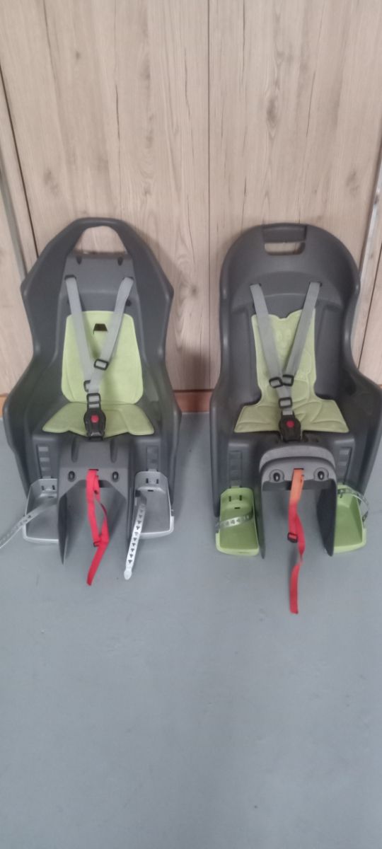 Sillas niño, bebe, para bicicleta con parrilla