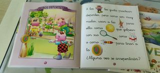 Lote dos cuentos infantiles con pictogramas