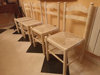 Sillas madera antiguas