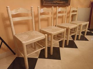 Sillas madera antiguas