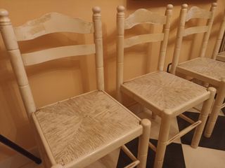 Sillas madera antiguas