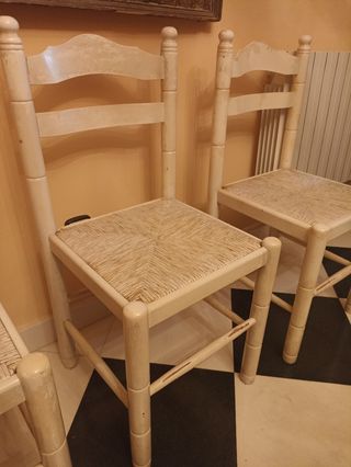 Sillas madera antiguas